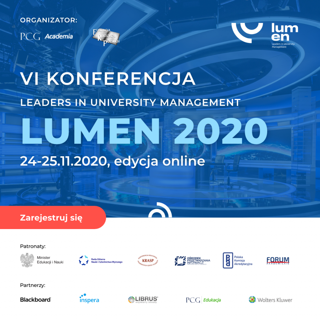 Plakat konferencji LUMEN