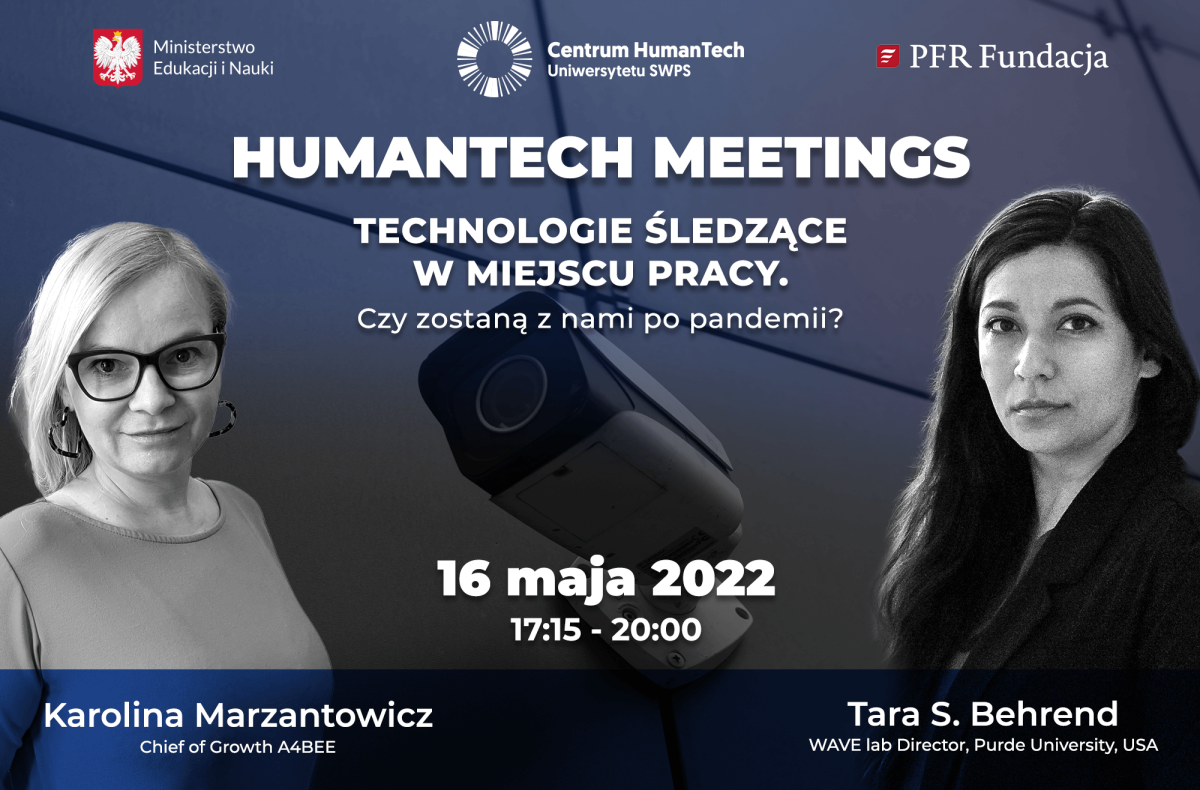 HumanTech Meetings II: Technologie śledzące w miejscu pracy