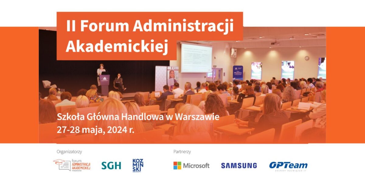 27-28 maja – II Forum Administracji Akademickiej