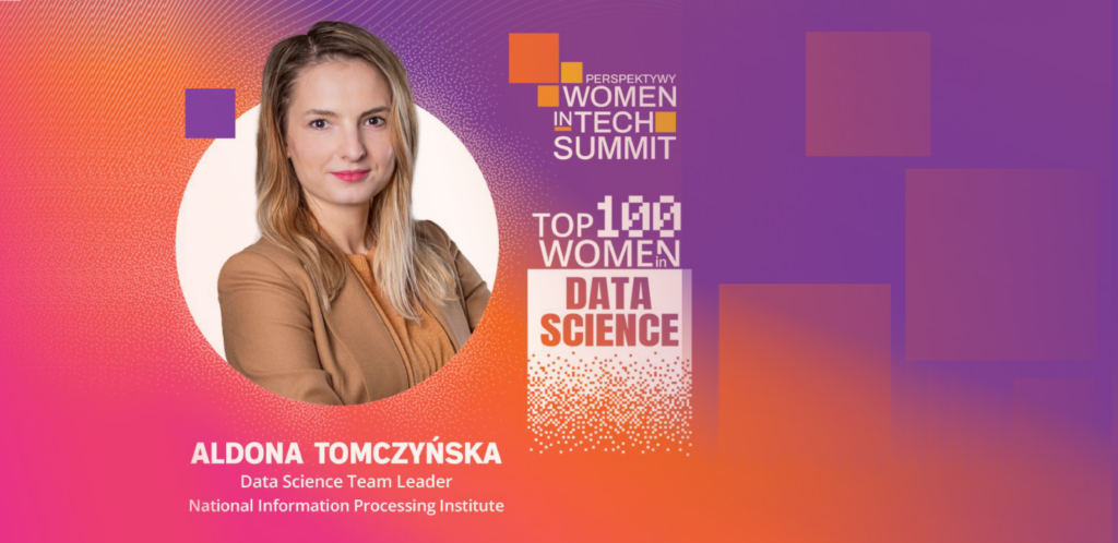 Dr Aldona Tomczyńska na liście TOP 100 Women in Data Science