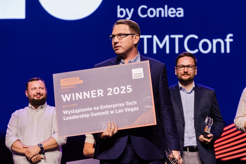 Podwójna nagroda dr. inż. Marka Kozłowskiego w konkursie IT Manager of Tomorrow 2025