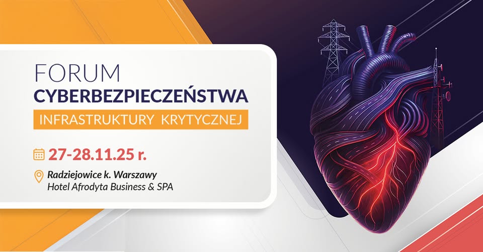 OPI PIB patronem Forum Cyberbezpieczeństwa Infrastruktury Krytycznej. Wystąpienie i udział w panelu Emila Podwysockiego.