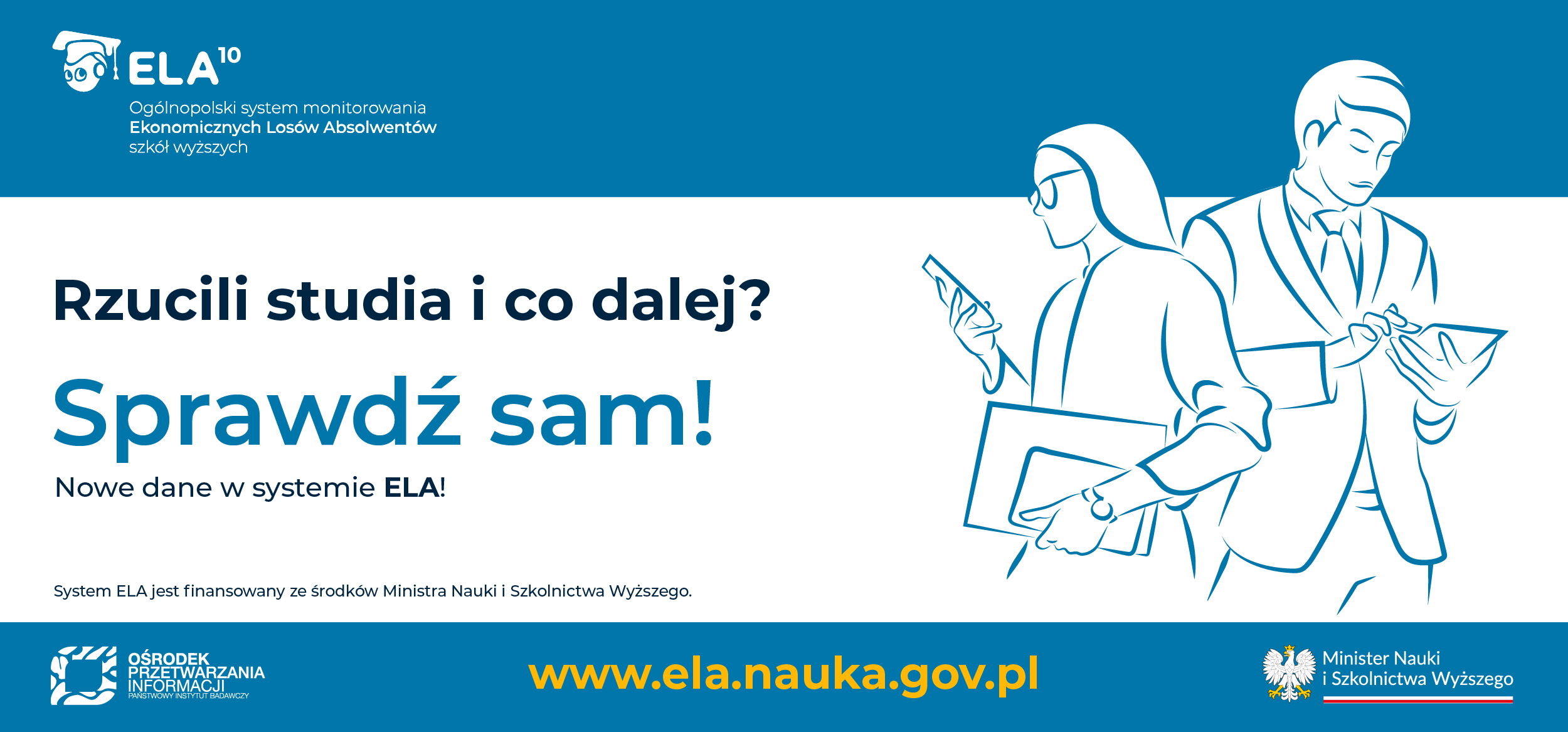 Rzucili studia i&nbsp;co&nbsp;dalej? Nowe dane w&nbsp;systemie ELA już dostępne