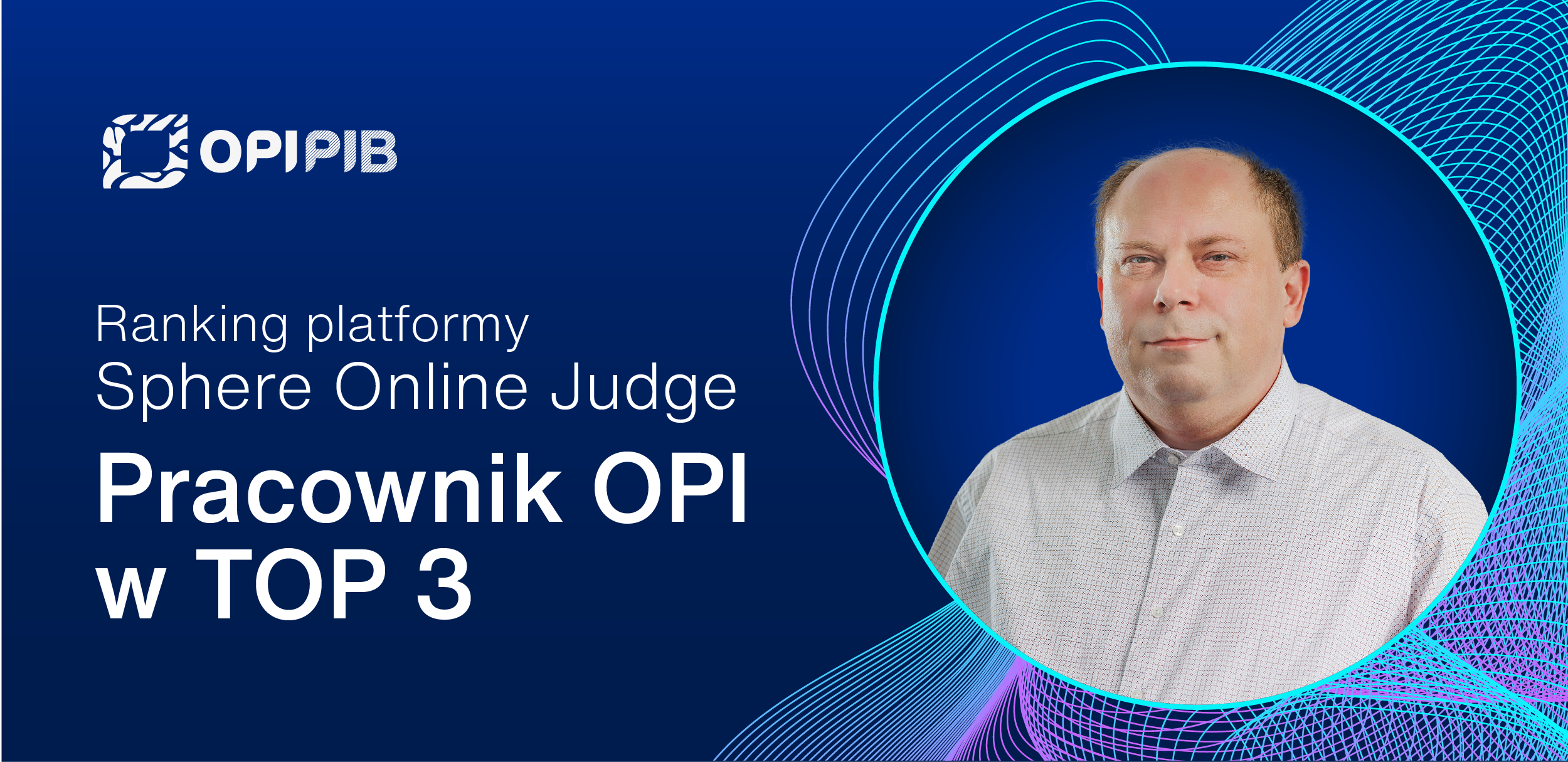 Pracownik OPI w&nbsp;top 3 w&nbsp;jednym z&nbsp;rankingów platformy Sphere Online Judge